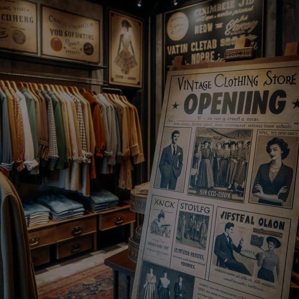 Quelles astuces pour ouvrir une boutique de vêtements vintage ?